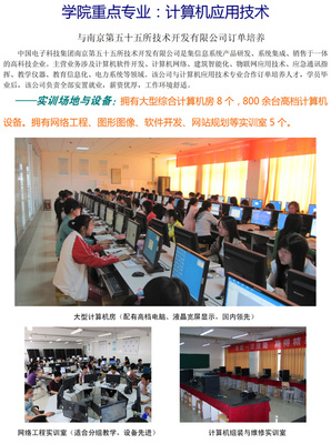 计算机应用技术专业介绍- --枣庄科技职业学院--